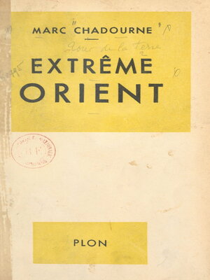 cover image of Tour de la terre (2). Extrême Orient
